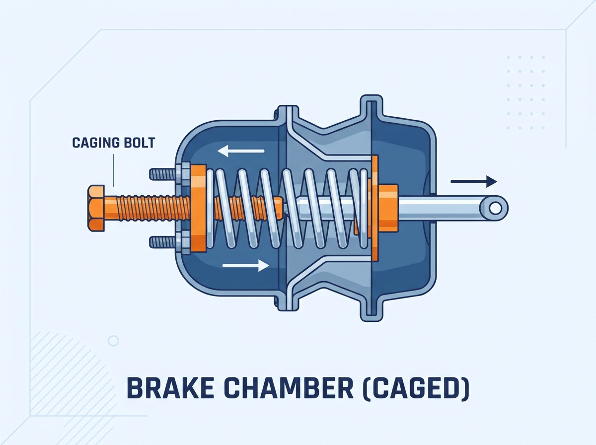 Commercial Vehicle Brake Chamber Maintenance
